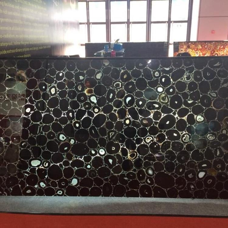 Black Agate Slabs