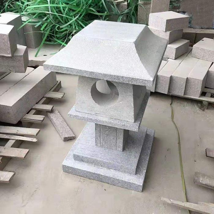 Natural Granite Stone Solar Lamps (1)