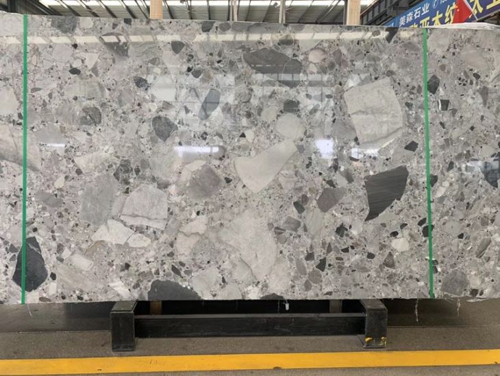Italy Breccia Grey Marble Slab Italy Breccia Grey Marble Slab