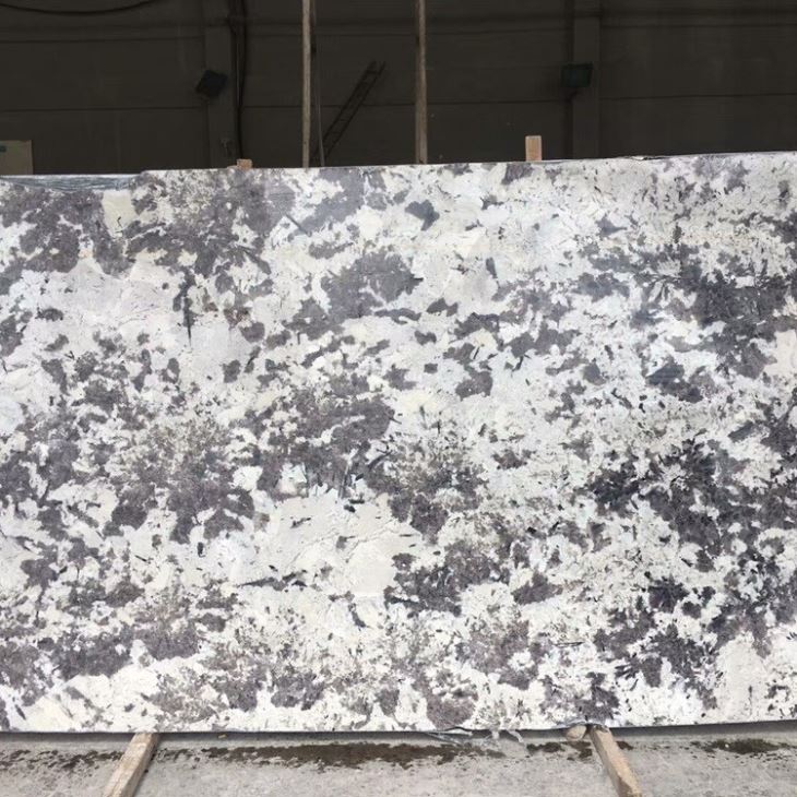 Polished Delicatus White Granite Slabs (2) Polished Delicatus White Granite Slabs (2)