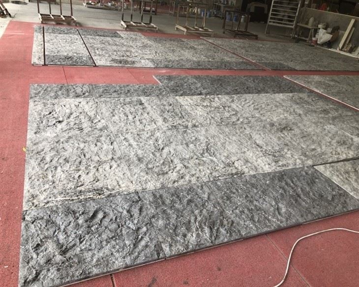 Lauren Grey Marble tiles outside wall Lauren Grey Marble tiles outside wall