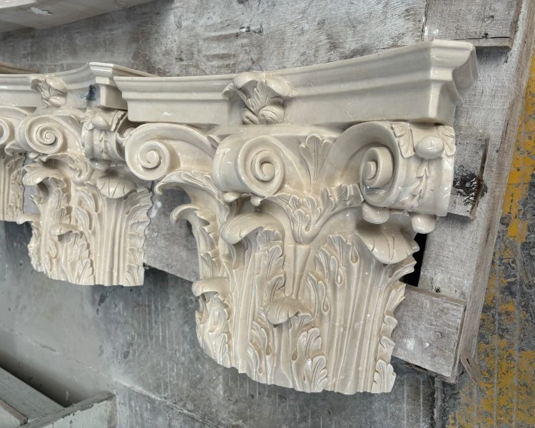 Beige Marble Column Beige Marble Column